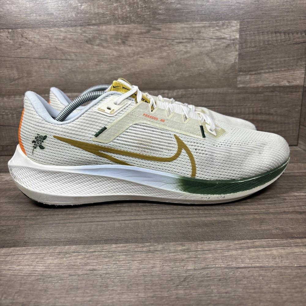 Nike Air Zoom Pegasus 40 Gray Mens US Size 12 EUR 46 FV3631-081 Running Shoes